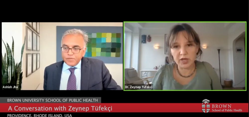 Dean Ashish Jha and Dr. Zeynep Tufekci held a virtual conversation on failures of the COVID-19 response.
