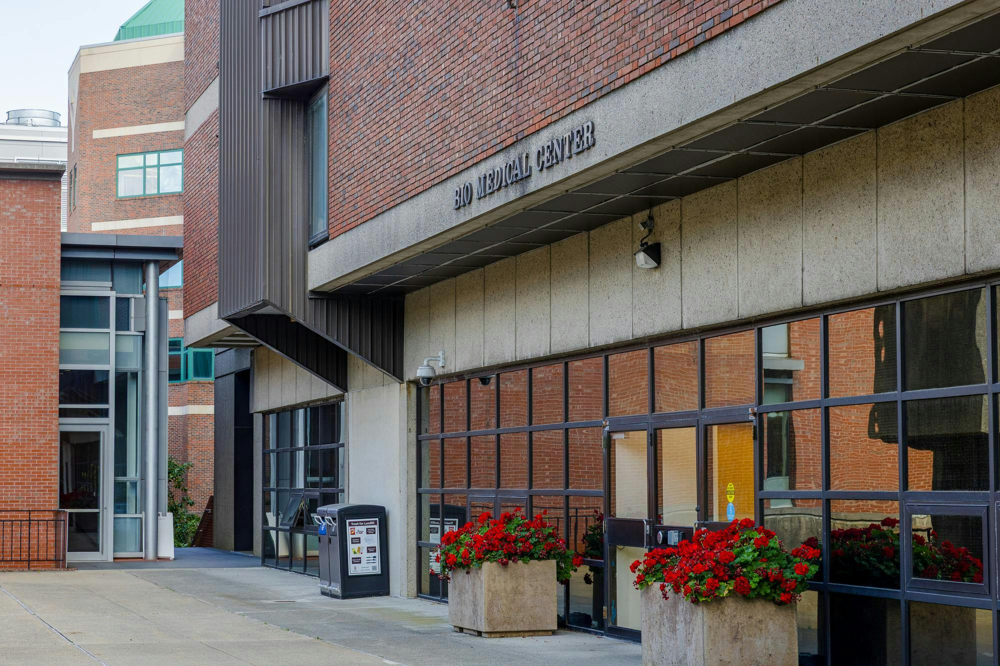 Photo of the Biomedical Center at Brown University.
