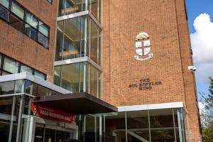 Paige Robinson Hall on a sunny day