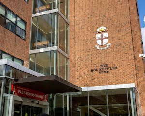 Paige Robinson Hall on a sunny day