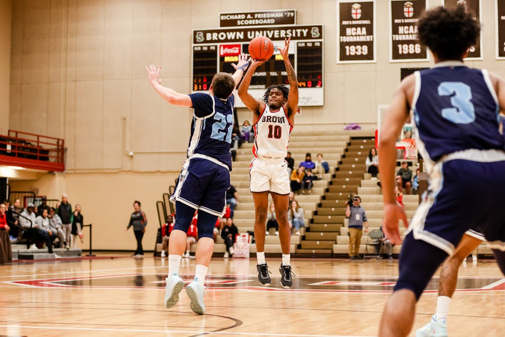 <p>Brown will play the first of four consecutive away games with a matchup against Central Connecticut State tomorrow at 7 p.m.</p><p>Courtesy of Emma Marion via Brown Athletics</p>