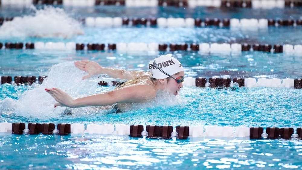 Zehra Bilgin, who competed in women’s 4x200-meter freestyle race, has been representing Turkey in international meets since age 13 and swimming since she was just 9 years old.
Courtesy of Brown Athletics