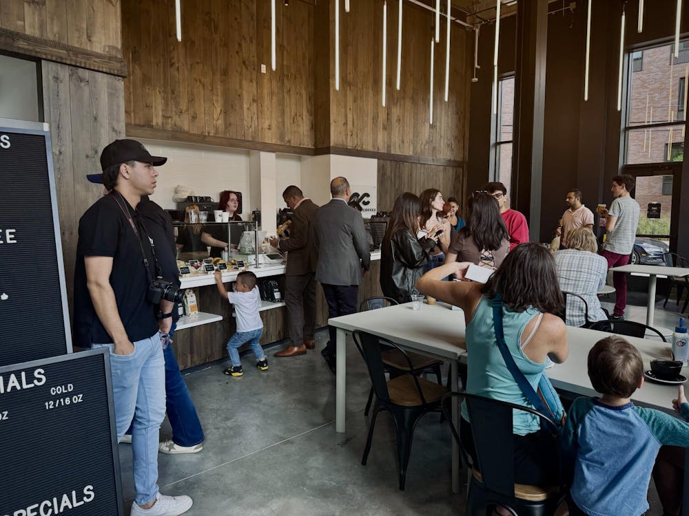 The new cafe boasts specialty coffee, artisan pastries and fresh, in-house made food items.