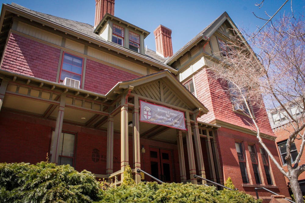 An image of the exterior of the Brown Center for Students of Color at Brown University.
