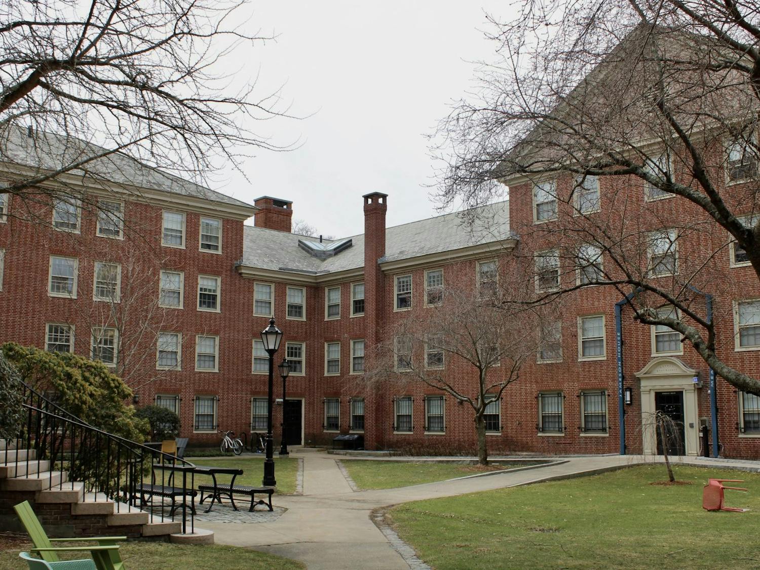 A photo of Jameson-Mead in Keeney Quadrangle.
