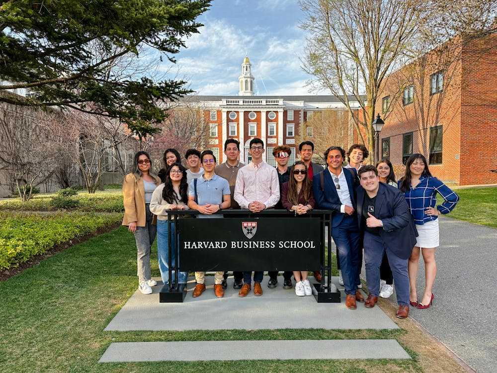 <p>Many of the club members who participated in the trip enjoyed learning about the diverse backgrounds and experiences of current students.</p>
<p>Courtesy of Ben Hokenson</p>