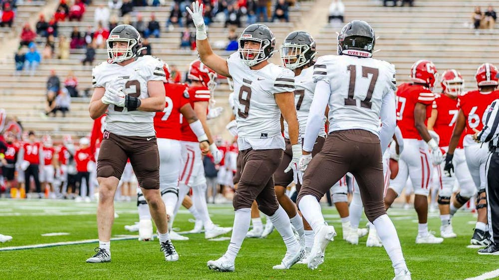 <p>Brown’s next game on the road against Penn Saturday evening will be televised on ESPNU.</p><p>Courtesy of Brown Athletics.</p>