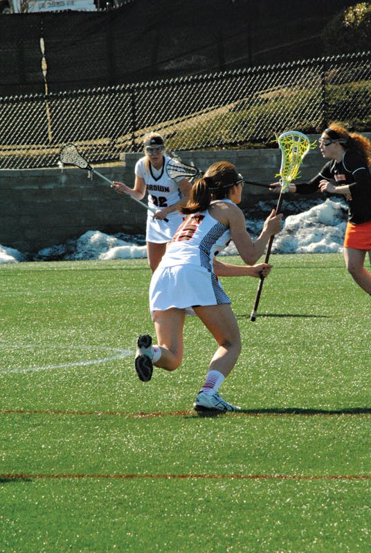 Women's lacrosse heads into conference play in tilt with No. 13 Penn