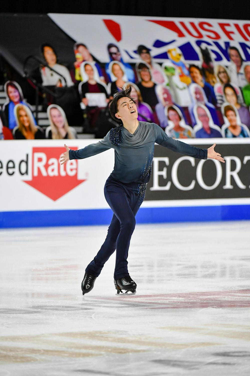 <p>Zhou was the youngest member of Team USA to compete in the 2018 Winter Olympics in Pyeongchang, South Korea.</p><p>Photo Courtesy of US Figure Skating</p>