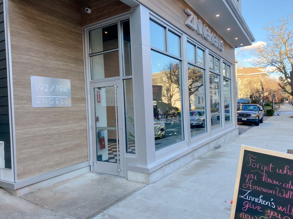 <p>For Isabella Steidley ’23, who attended Zinneken’s grand opening, the cafe offers a rare sweet alternative to the abundance of savory food options available in the Thayer Street area.</p>