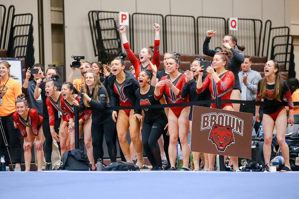 <p>After their historic performance on Saturday, the Bears will find out this week which gymnasts have qualified for NCAA Regionals and USAG Collegiate Nationals.</p><p></p><p>Courtesy of Brown Athletics</p>