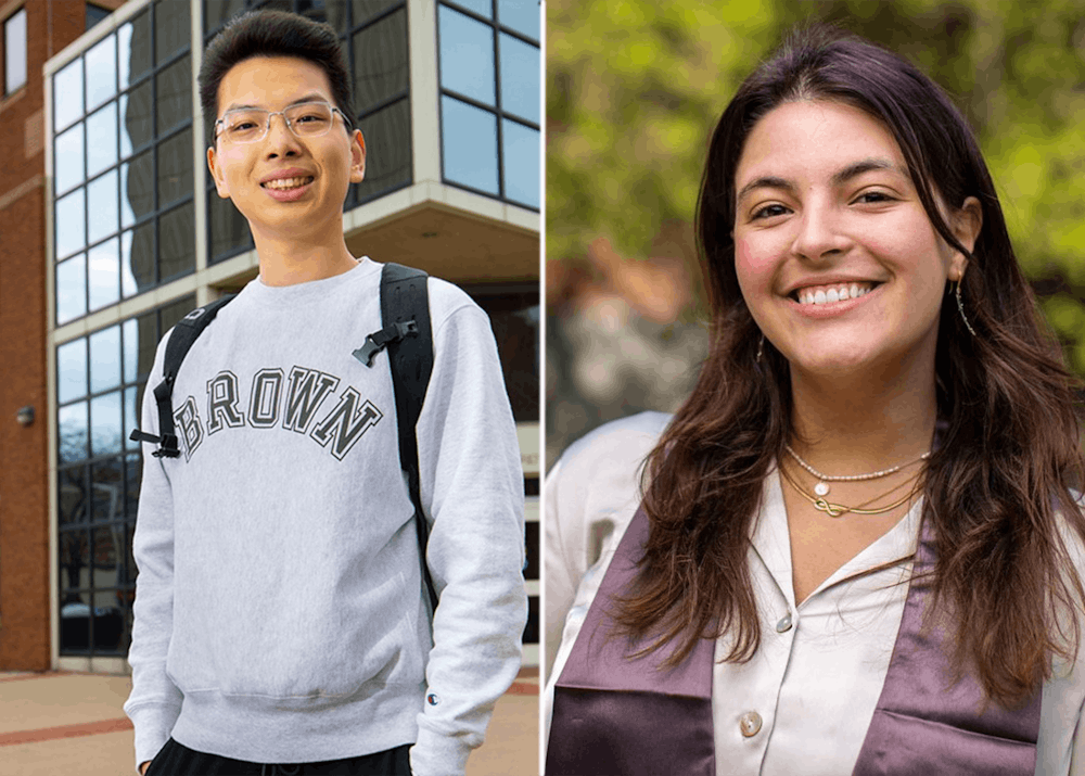 <p>The two senior orators, Kailiang “Kail” Fu ’23 and Margherita Micaletti-Hinojal ’23, were selected by the Commencement Speakers Selection Committee.</p><p>Courtesy of Brown University</p>