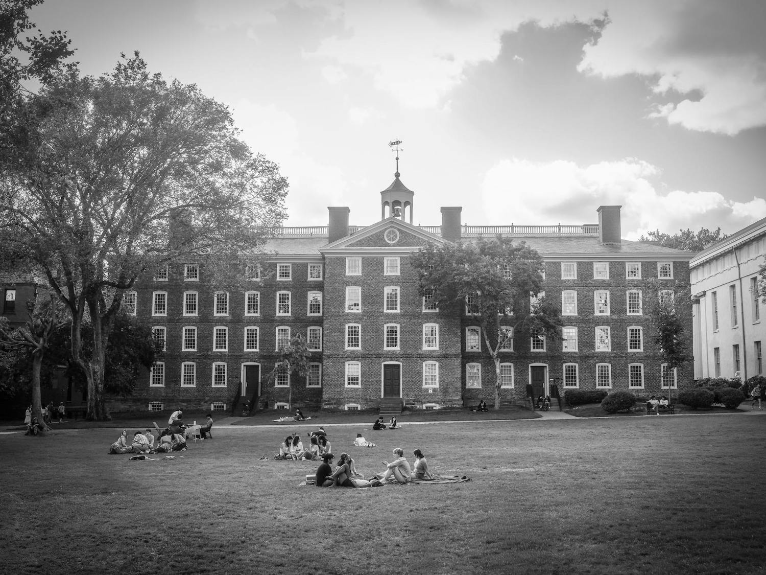 Photo of University Hall building.