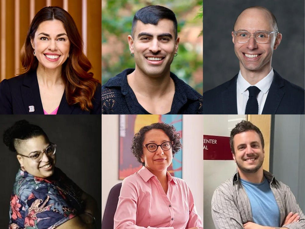 Grid collage of the profile headshots of the six new deans. 