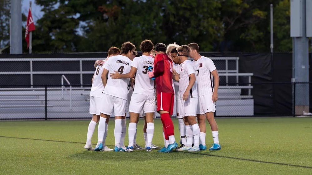 <p>With Bruno’s last game of the regular season this Saturday, the faceoff will be crucial in determining whether Brown will progress to postseason play. Courtesy of Brown Athletics</p>