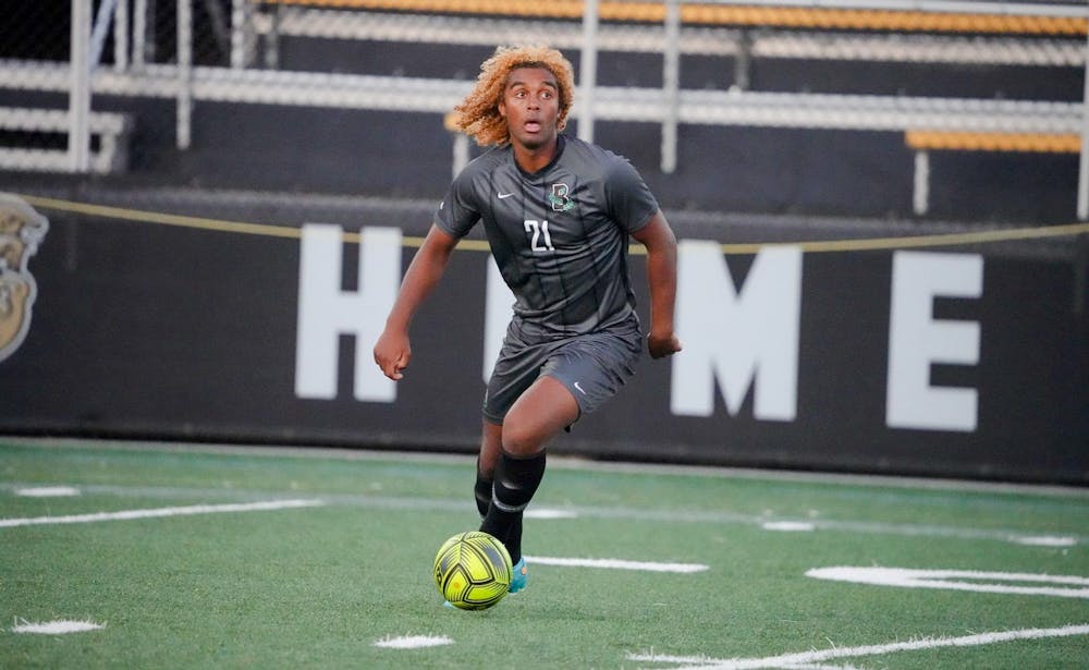 <p>The men’s soccer team faced Columbia Saturday, coming out to a 0-0 draw. The team will play at home against Northeastern on Tuesday and against Cornell on Saturday. </p><p>Courtesy of David Silverman / Brown Athletics</p>