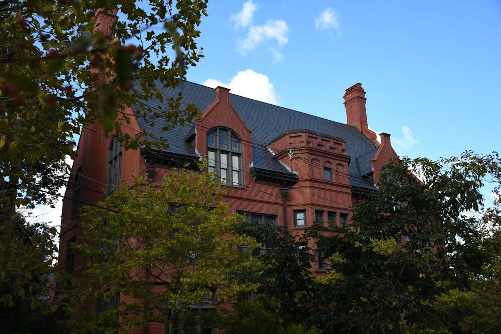 A picture of Pembroke Hall at Brown University.