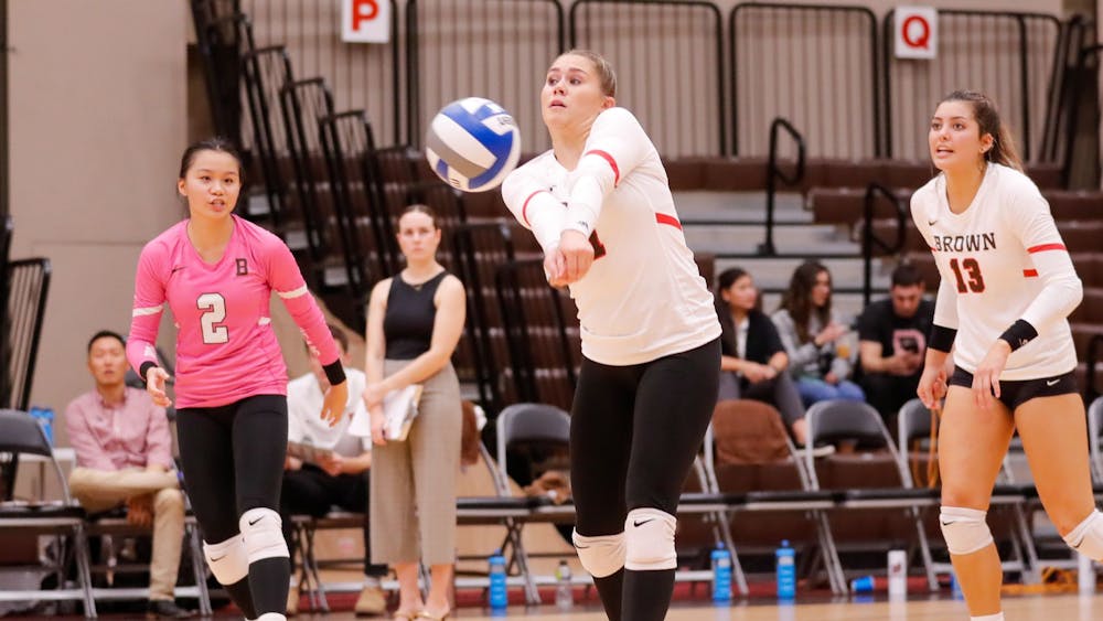 <p>The volleyball team will face Harvard and Dartmouth this week at Brown before the Ivy League Tournament that is set to begin Nov. 18.</p><p>Courtesy of Tamar Krietman via Brown Athletics﻿</p>