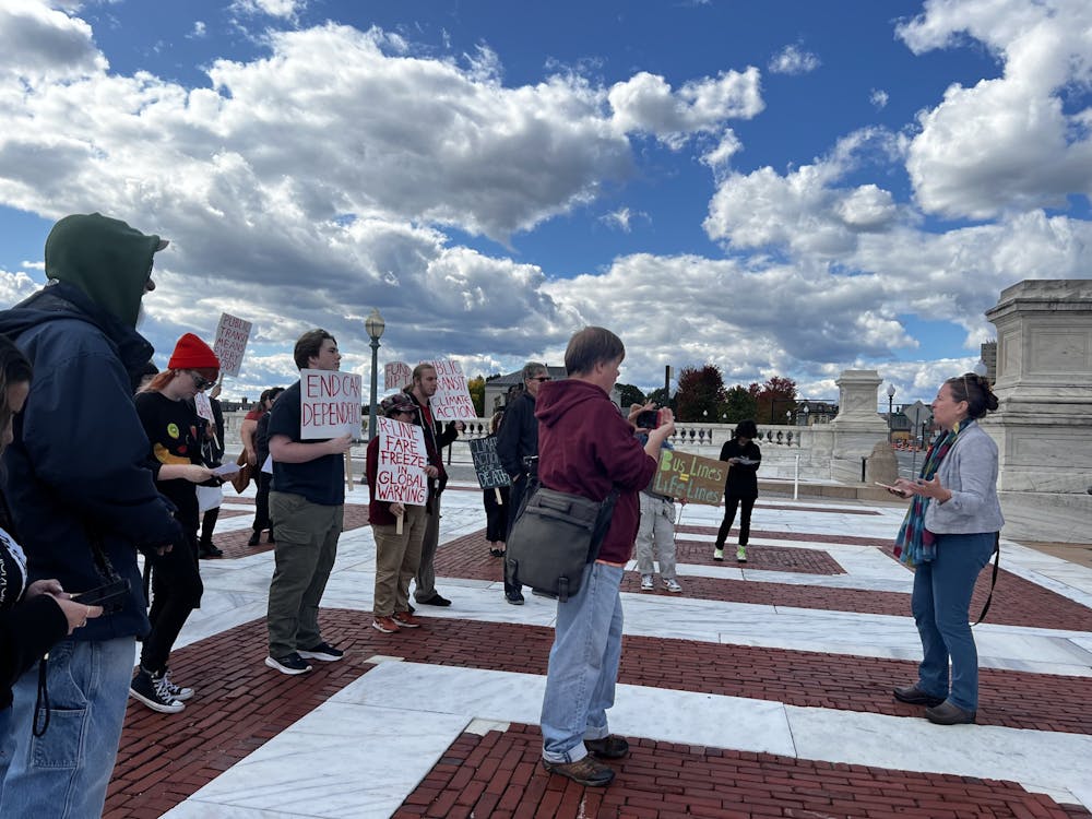 <p>Groups in attendance at the rally included Providence Urbanist Network, Kennedy Plaza Resilience Coalition and Direct Action for Rights and Equality.</p>