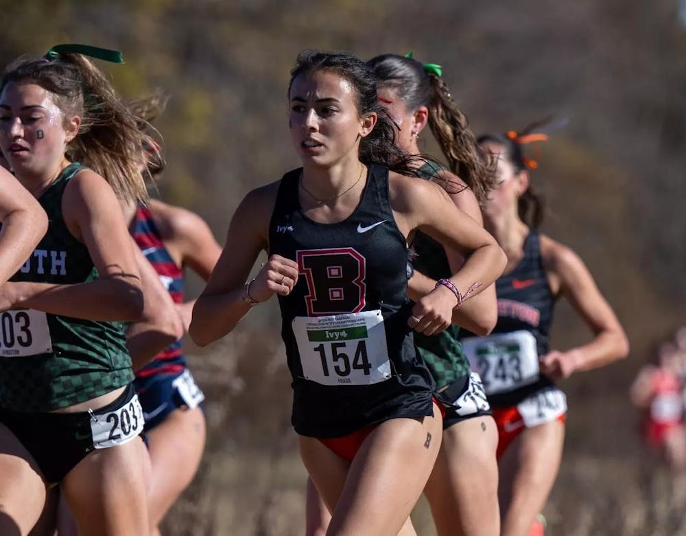 <p>As the runners look towards the upcoming race, they can feel confident knowing their teammates have their backs. Courtesy of Terrence Lewis via Brown Athletics</p>