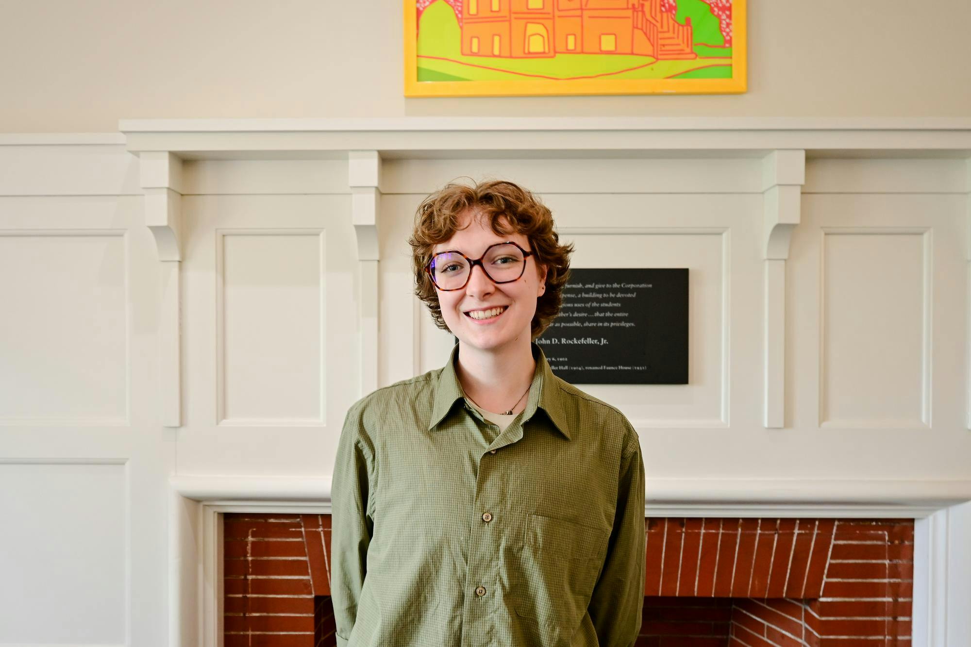 A picture of computational biology student Skylar Sergeant Walters, who won the Goldwater Scholarship last month.