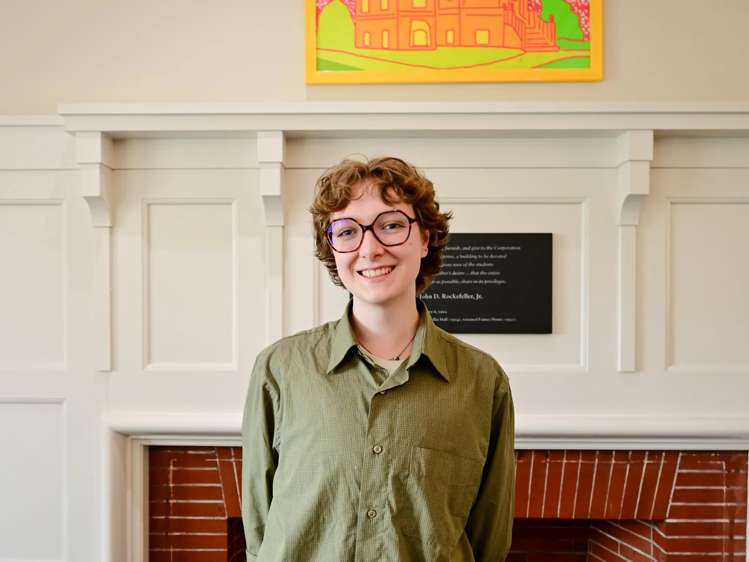 A picture of computational biology student Skylar Sergeant Walters, who won the Goldwater Scholarship last month.