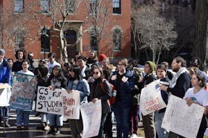 Protesters attending a TALO rally.
