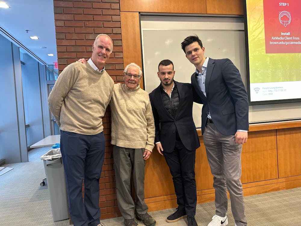 <p>The GISP, created by Charlie Pliner ’26 and Nikolas Rohrmann ’26, recently heard from retired tennis player Todd Martin.</p><p>Courtesy of Charlie Pliner ’26.</p>