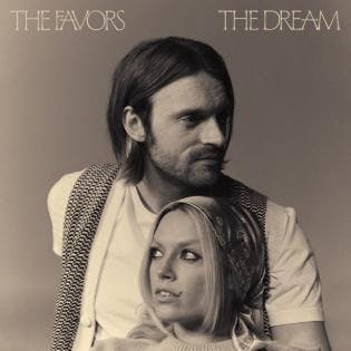 Album art for “The Dream,” which features a portrait of FINNEAS and Ashe, two of the band’s members, standing together and looking away in opposite directions.