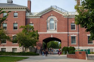 Photo of Faunce Hall. 