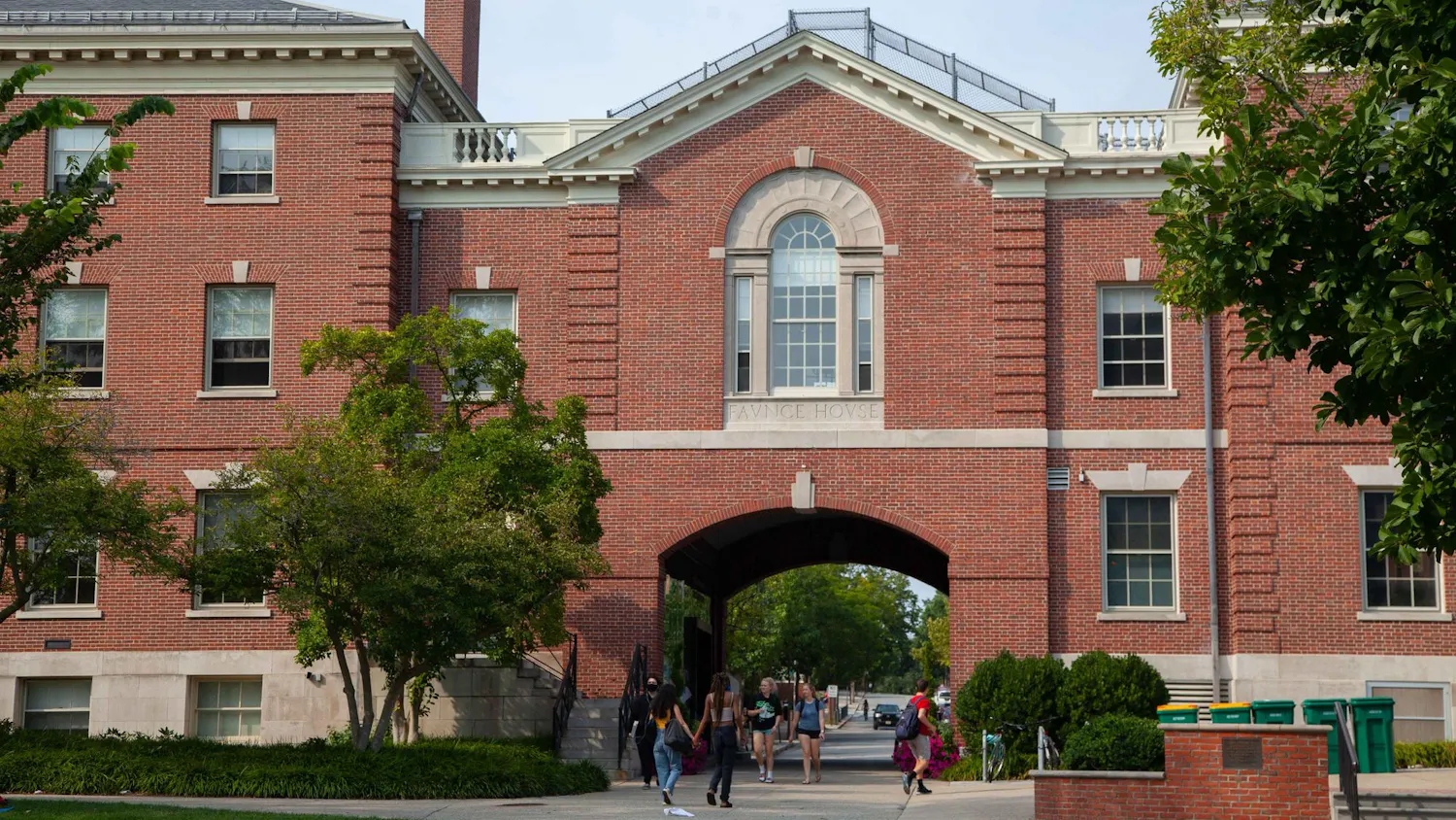 Photo of Faunce Hall.