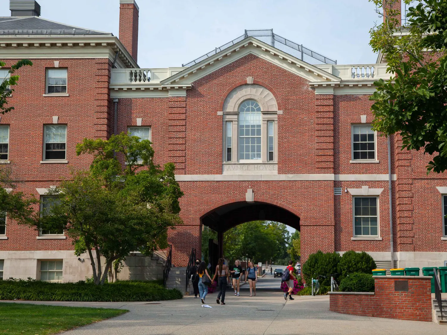 Photo of Faunce Hall.