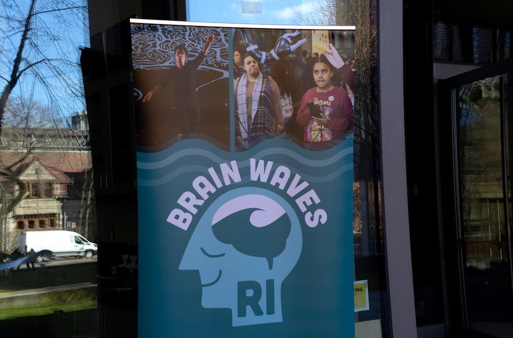 <p>Attendees could walk through tables showcasing neuroscience-related labs at Brown and learn about topics like sleep or emotions through interactive activities. </p>