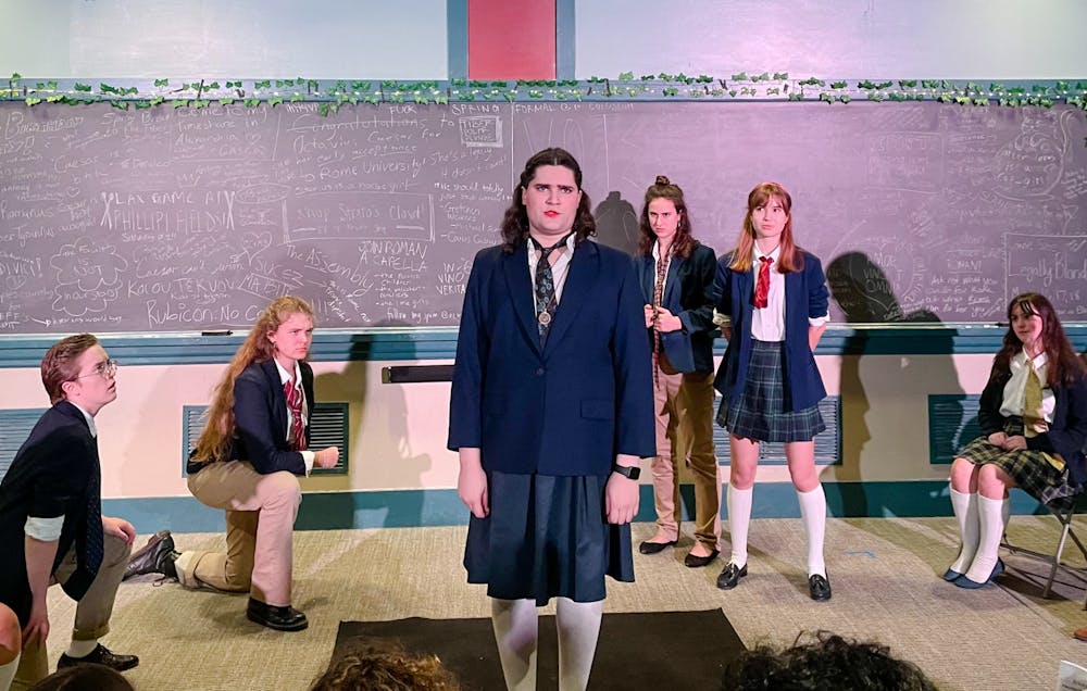 <p>The cast was comprised entirely of non-male identifying students and primarily underclassmen, but there were no other specific criteria for the casting process. </p>