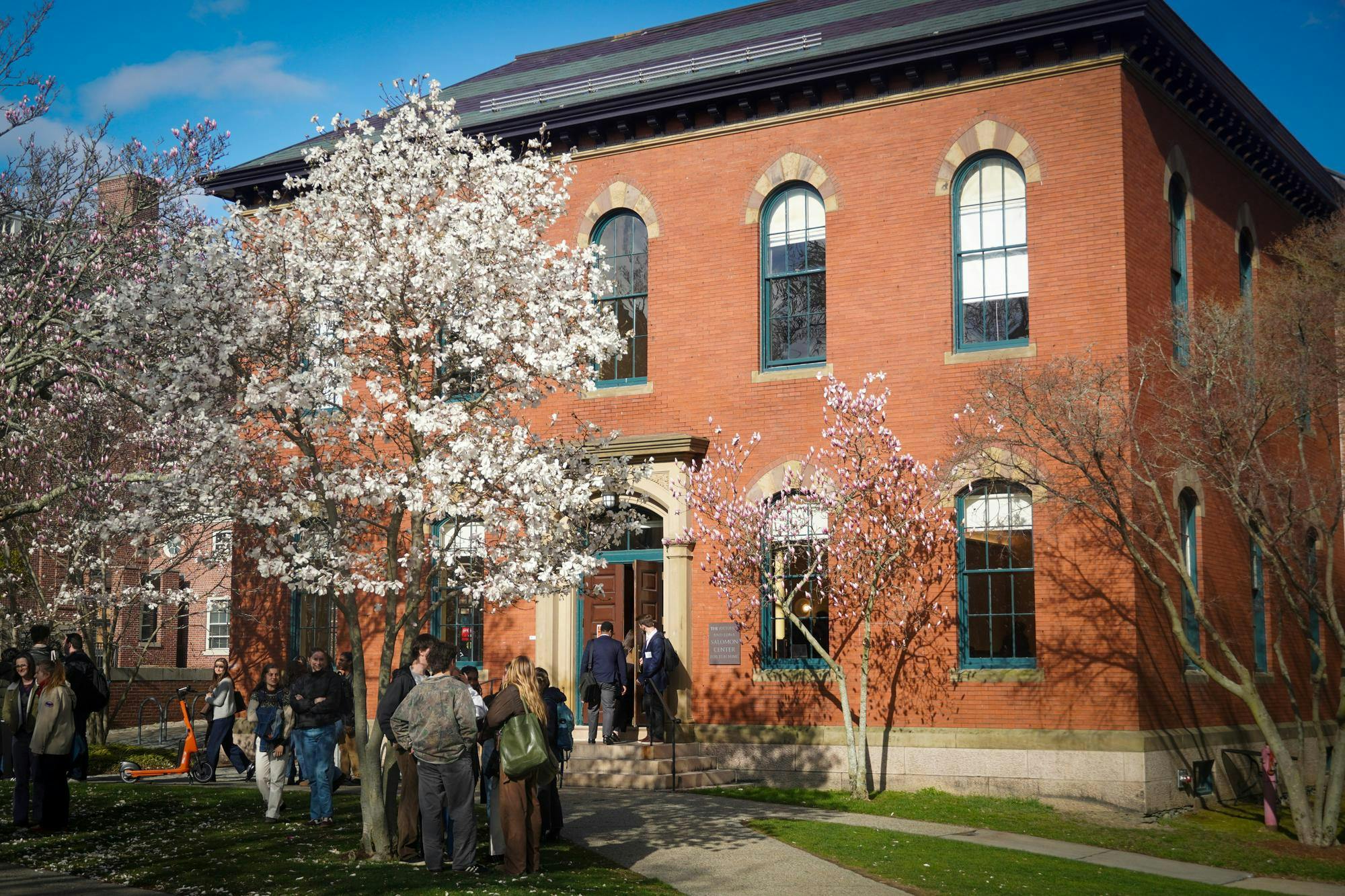 Photo of Salomon Hall. 