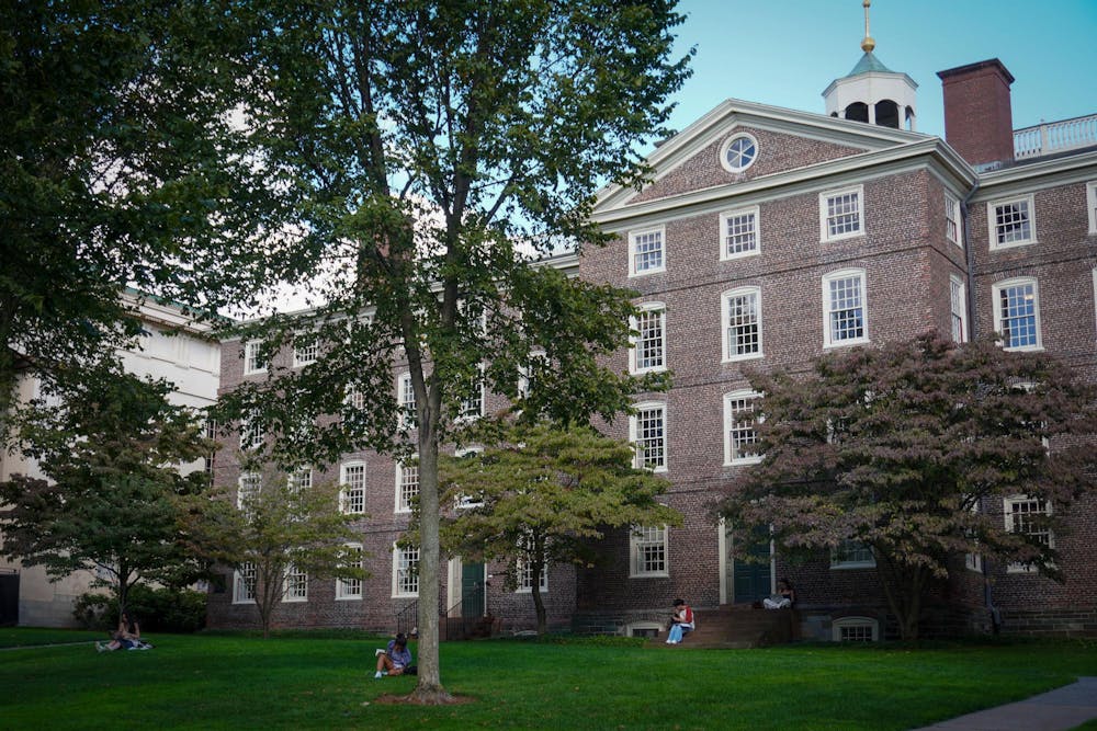 Photo of University Hall building. 