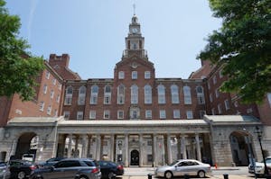 Front of the Providence County Courthouse building.