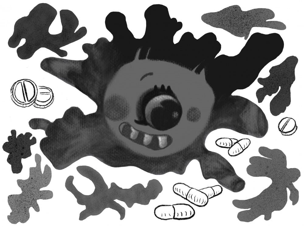 april-amoeba-and-pills