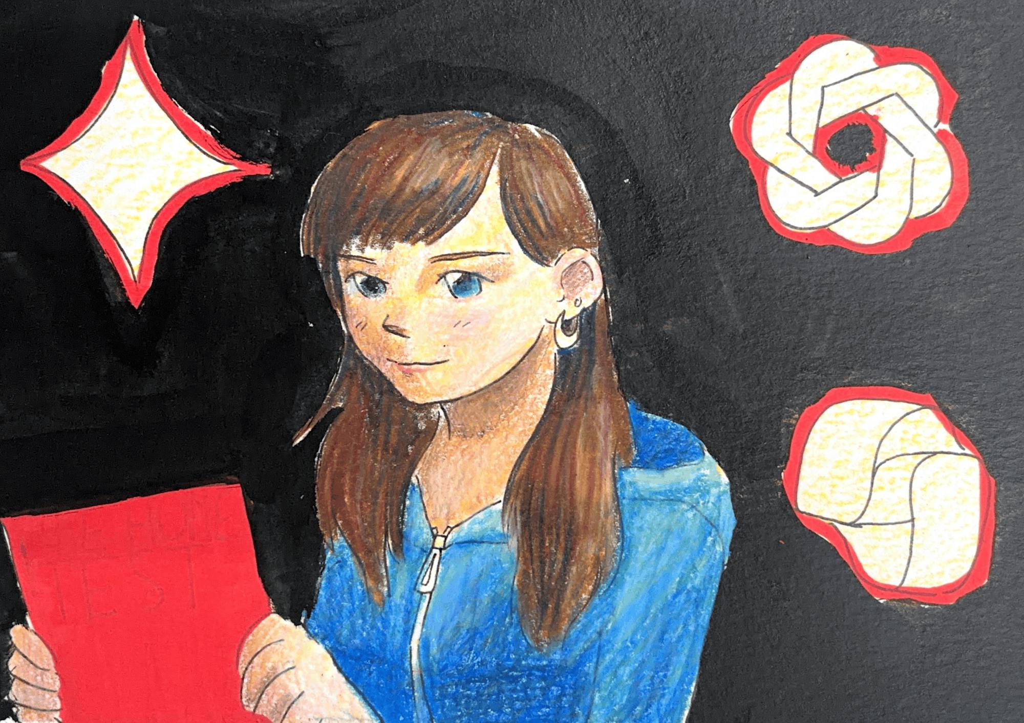 An illustration of a person holding a paper that says “TAKE HOME TEST” with the logos of Google Gemini, OpenAI and Copilot in the background.