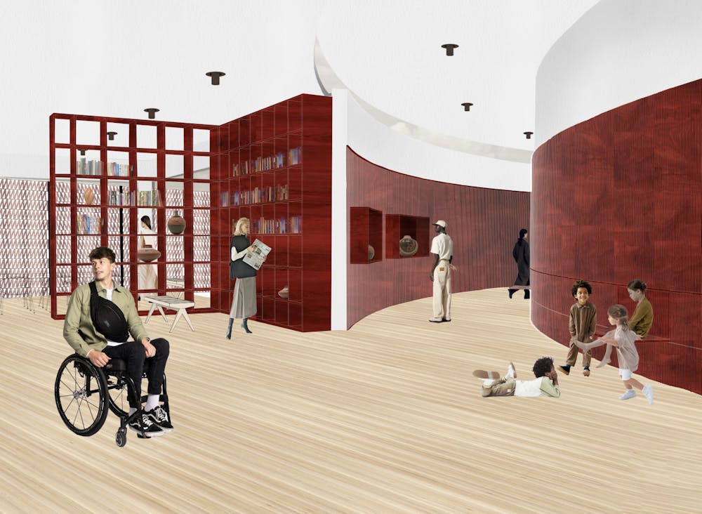 <p>Assistant Director Silvermoon LaRose said elements of multiple student designs may appear on the museum's new campus, which will make room for at least 10 times more annual visitors than the current location, according to the museum.</p><p>Courtesy of Marianna Pasaret.</p>