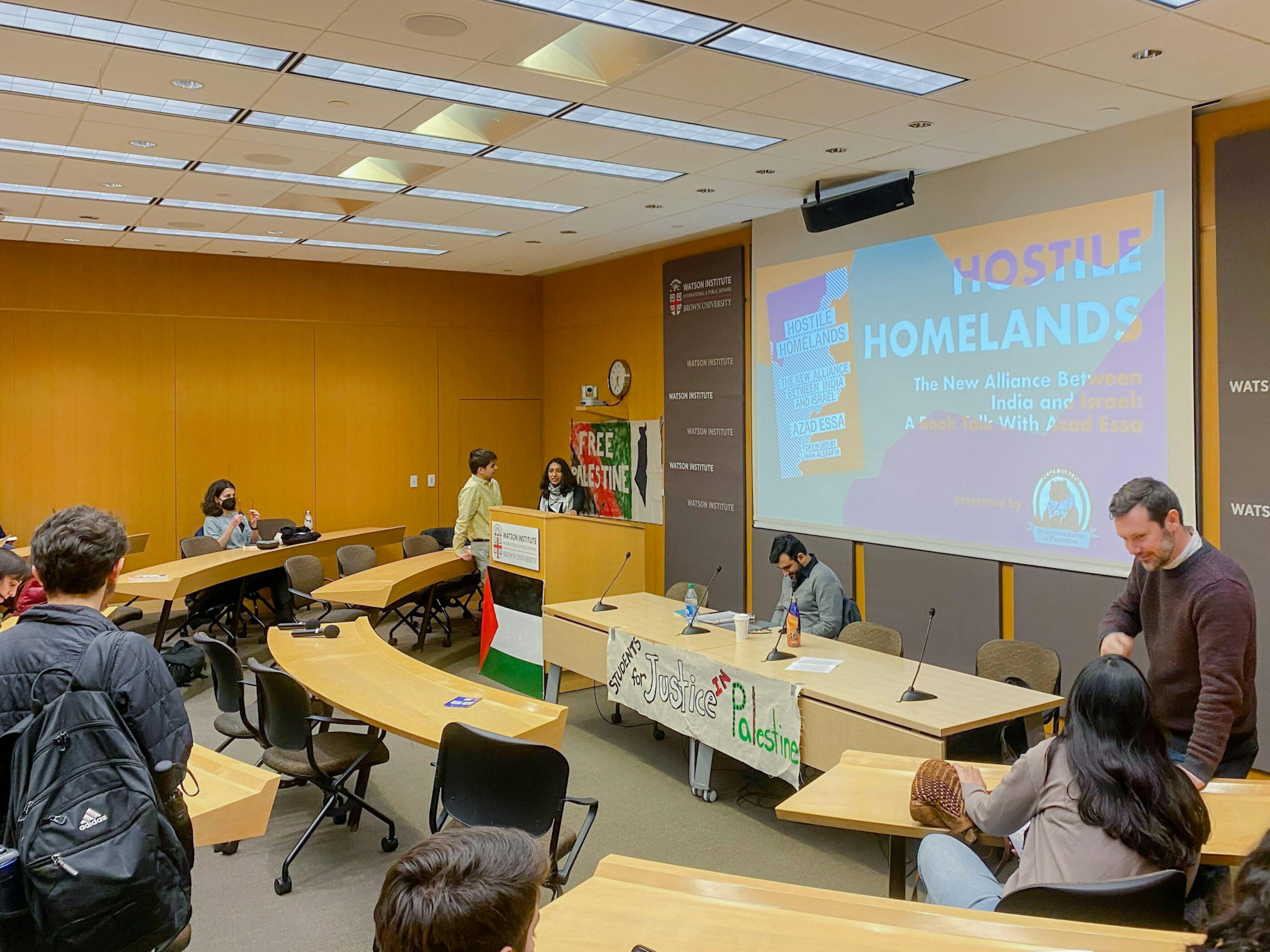 Azad Essa discusses new book 'Hostile Homelands' at Students for Justice in Palestine event - Vimarsana News
