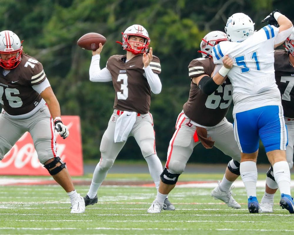 <p>With the win against Central Connecticut State, the Bears have now started the year 2-1 for the first time since the 2017 season.</p><p>Courtesy of Chip DeLorenzo/Brown Athletics</p>