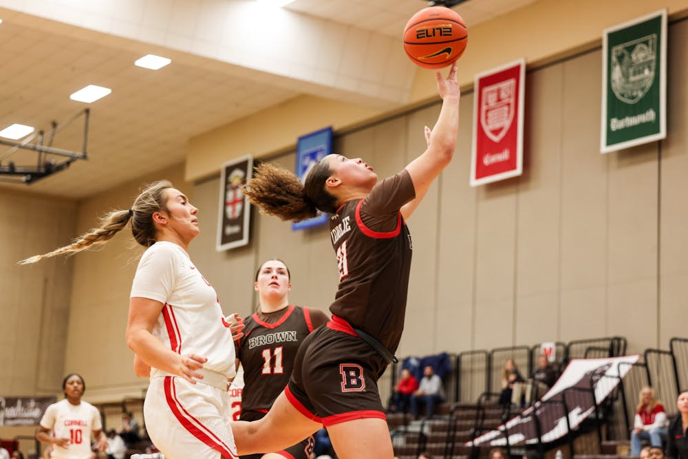 <p>The Bears needed to defeat Cornell — and hope for a Penn loss — to have any chance at making the upcoming Ivy Madness tournament.</p><p>Courtesy of Emma Marion via Brown Athletics﻿</p><p><strong></strong></p><p></p>