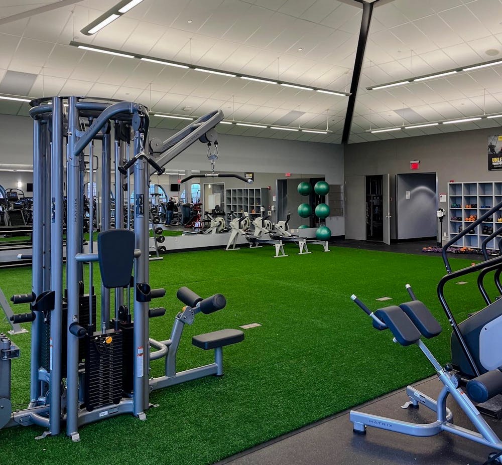 <p>The Nelson opened in 2012 and includes a 10,000 square foot multi-purpose fitness space with more than 85 exercise machines, according to the Brown Recreation website.</p><p>Courtesy of Amy Dean﻿</p><p></p>