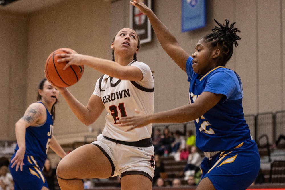 <p>Bruno’s 90 points were the most they’ve scored in a single game since defeating Mitchell College 101-45 last December.</p><p>Courtesy of Brown Athletics</p>