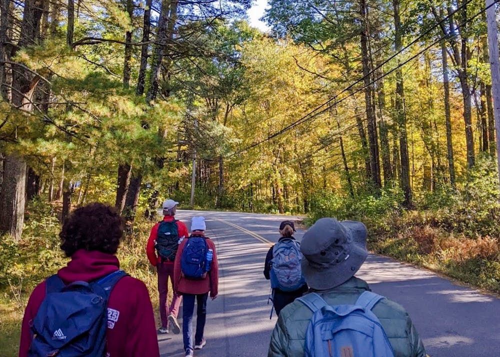 <p>20 students have already expressed interest in joining. “You could spend all your time inside doing homework or you could go outside and experience Rhode Island,” said Charles Alaimo ‘25, the organizer behind this year’s walk. </p><p>Courtesy of Charles Alaimo</p>