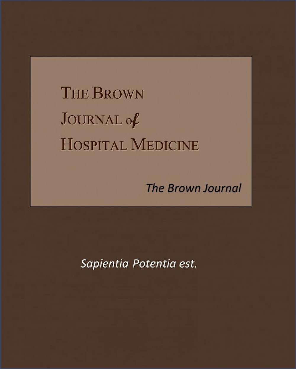 Brown Journal of Hospital Medicine hopes to promote scholarship within “inpatient and hospital medicine” at Brown, nationwide and internationally. 

Courtesy of Vijay Selvaraj