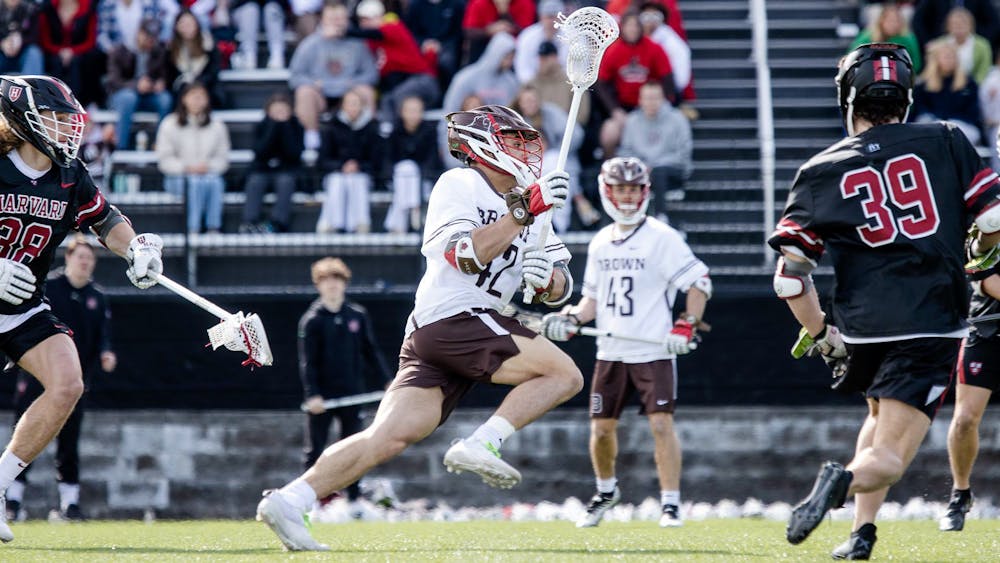 <p>A victory seemed within reach for the Bears, who possessed the lead and the ball with under two minutes to play. But Harvard regained possession and scored with just 13 seconds to go, forcing overtime. </p><p>Courtesy of Brown Athletics </p>