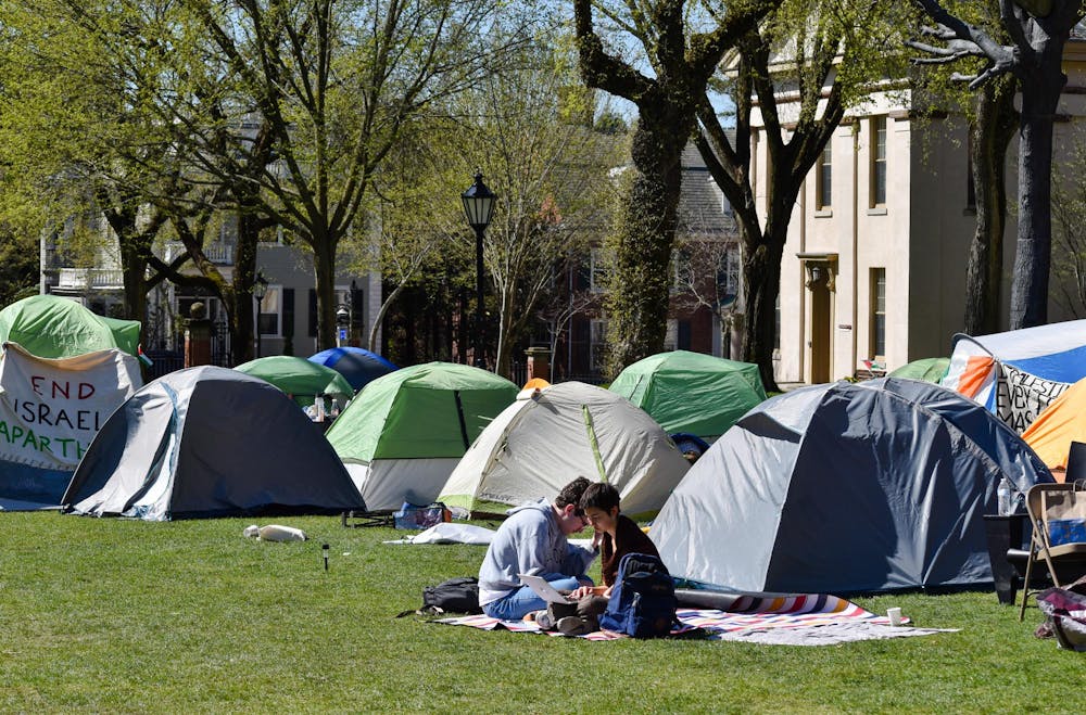 The legislation was introduced at a time when pro-Palestinian encampments have swept the country, including at Brown. 