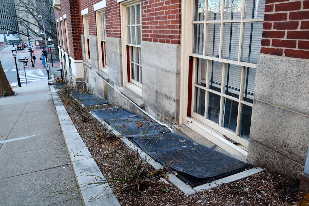 According to an unhoused woman who usually sleeps on College Street, RISD communicated to her that the grate was being installed, and said she could come back “in a few days.”